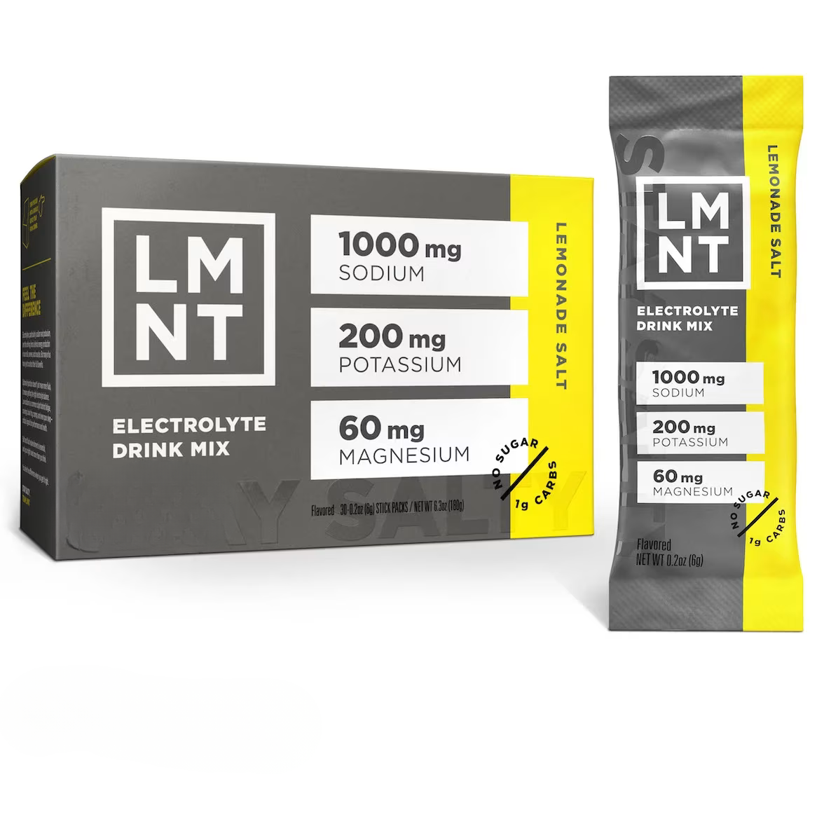 LMNT Lemonade 12 Sticks  exp 08-2027