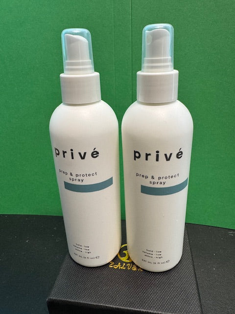 Prive Prep and Protect Spray 8 oz (2 Bottles)