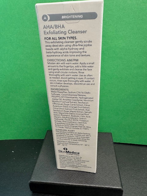 Skinmedica AHA/BHA exfoliating cleanser 6 oz