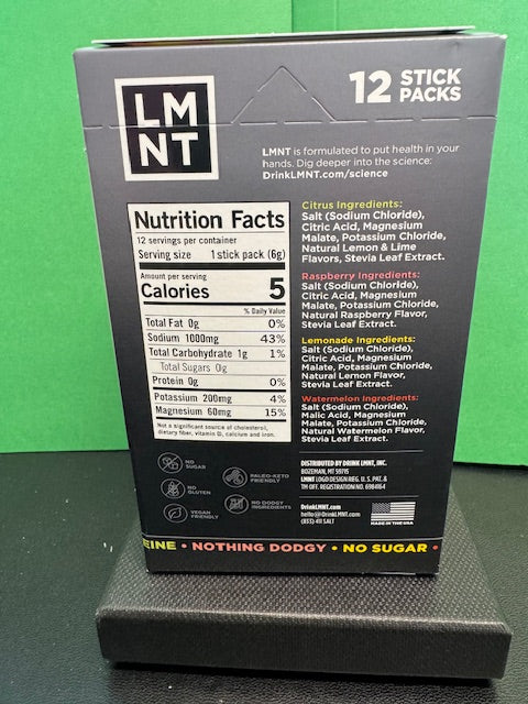LMNT variety pack 12 sticks